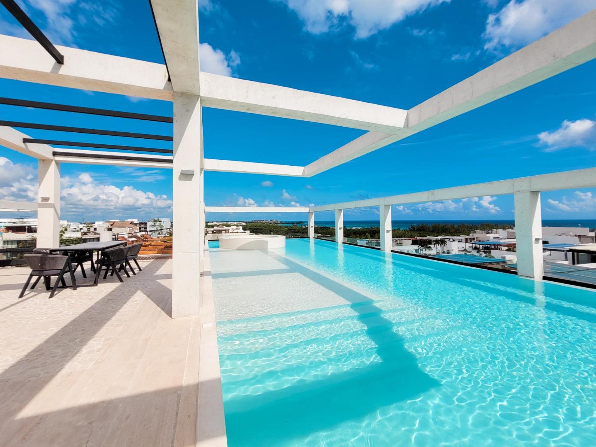 Ceren Luxury Apartments At Fifth Avenue By Spot Rentals Playa del Carmen Exterior foto