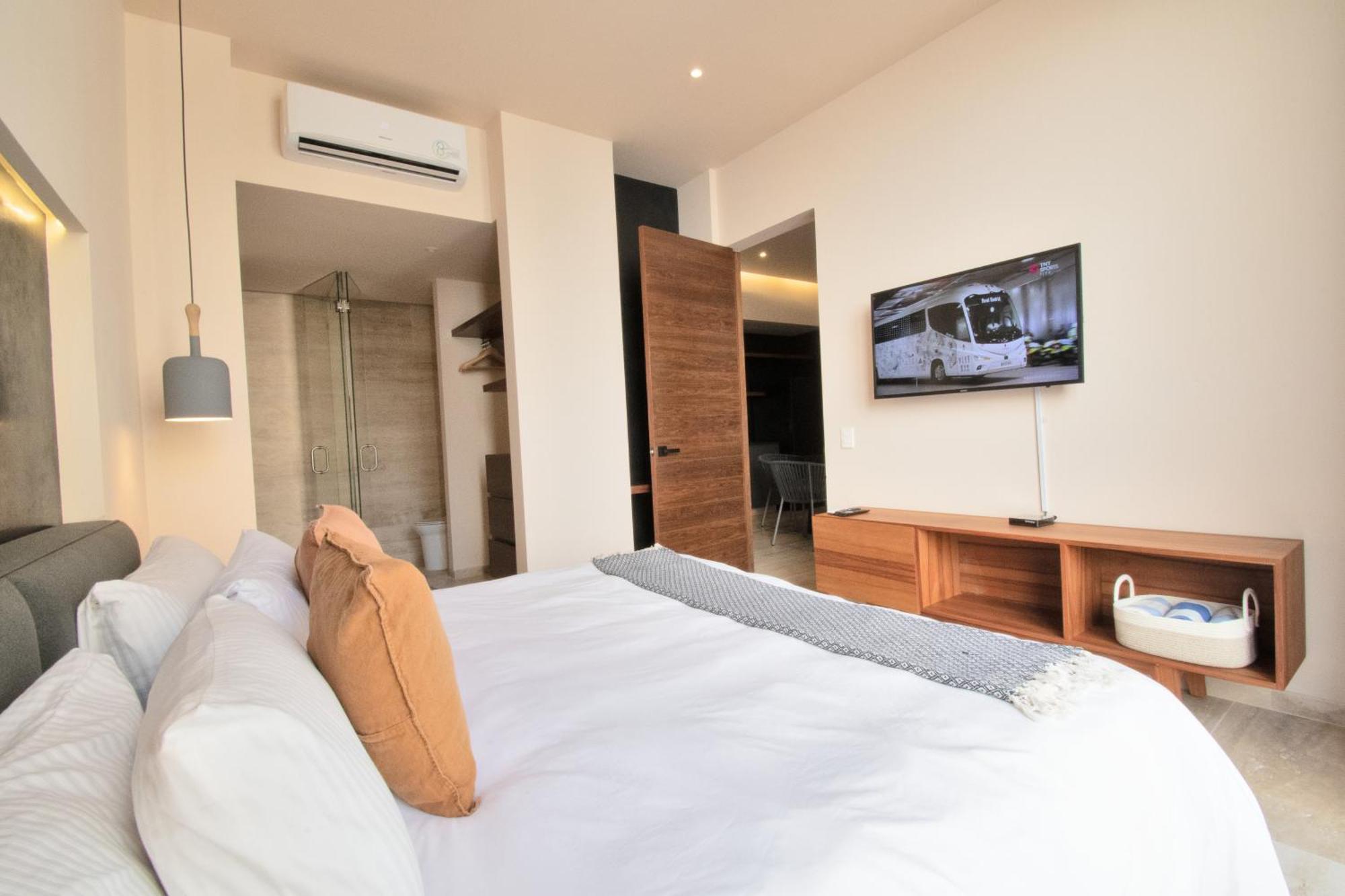 Ceren Luxury Apartments At Fifth Avenue By Spot Rentals Playa del Carmen Quarto foto